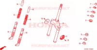 FORCELLA ANTERIORE per Honda SCOOPY 50 1994