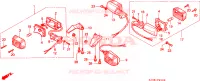 FRECCIA per Honda SCOOPY 50 1994