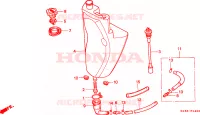 SERBATOIO OLIO per Honda SCOOPY 50 1994