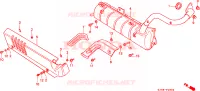 SMORZATORE SCARICO per Honda SCOOPY 50 1994