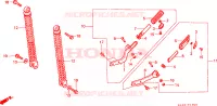 CUSCINO POSTERIORE per Honda SH 75 1993