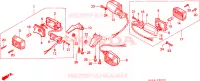 FRECCIA per Honda SH 75 1993