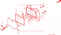 SCATOLA OGGETTI per Honda SH 75 1993