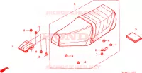 SEDILE per Honda SH 75 1993