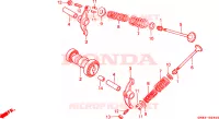 ALBERO A CAMME/VALVOLA per Honda C 90 1996
