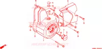 COPERTURA CASSA MANOVELLA  per Honda C 90 1996