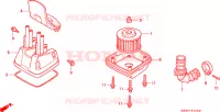 FILTRO ARIA per Honda C 90 1996