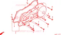 COPERTURA LATO SINISTRO per Honda VISION MET IN 50 1992
