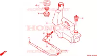 SERBATOIO OLIO per Honda VISION MET IN 50 1992