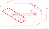 UTENSILI per Honda VISION MET IN 50 1992