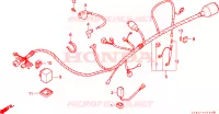 BARDATURA FILO/ RINCULO IGNIZIONE per Honda CRM 75 1989