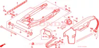 BRACCIO OSCILLANTE/CASSA CATENA per Honda CRM 75 1989