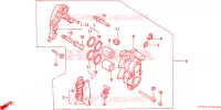 CALIBRO FRENO ANTERIORE per Honda CRM 75 1989