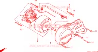COPERTURA CASSA MANOVELLA GENERATORE per Honda CRM 75 1989