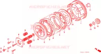 FRIZIONE per Honda CRM 75 1989