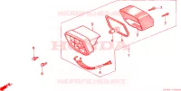 LUCE CODA per Honda CRM 75 1989