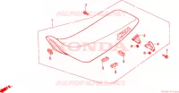 SEDILE per Honda CRM 75 1989