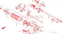 CILINDRO CAMBIO per Honda ATC 250 BIG RED 1987