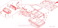 LUCE CODA/SCATOLA UTENSILI per Honda ATC 250 BIG RED 1987