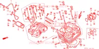 TESTATA per Honda ATC 250 BIG RED 1987