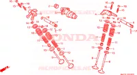 ALBERO A CAMME/VALVOLA per Honda FOURTRAX 350 FOREMAN 4X4 1987