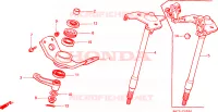 ALBERO STERZO per Honda FOURTRAX 350 FOREMAN 4X4 1987
