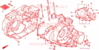 CASSA MANOVELLA per Honda FOURTRAX 350 FOREMAN 4X4 1987