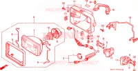 FANALE(3) per Honda FOURTRAX 350 4X4 sub light 1989
