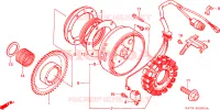 GENERATORE per Honda FOURTRAX 350 FOREMAN 4X4 1987