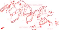 PARAFANGO INTERNO ANT. per Honda FOURTRAX 350 FOREMAN 4X4 1987