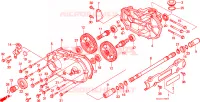 ALBERO AVVIAMENTO ANT.  per Honda TRX 300 FOURTRAX 4X4 1991