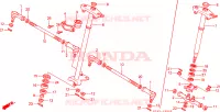 ALBERO STERZO/ASTA COLLEGAMENTO per Honda TRX 300 FOURTRAX 4X4 1991