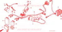 BARDATURA FILO per Honda TRX 300 FOURTRAX 4X4 1991