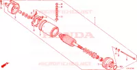 MOTORE AVVIAMENTO per Honda TRX 300 FOURTRAX 4X4 1991