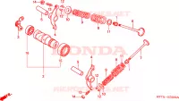 ALBERO A CAMME per Honda SPORTRAX TRX 90 2002