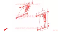 CUSCINO ANTERIORE per Honda SPORTRAX TRX 90 2002