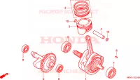 ALBERO A GOMITI/PISTONE per Honda TRX 300 SPORTRAX EX 1994