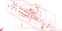 CALIBRO FRENO ANTERIORE per Honda TRX 300 SPORTRAX EX 1994