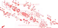 CILINDRO CAMBIO/FORCA CAMBIO per Honda TRX 300 SPORTRAX EX 1994