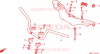 CONDOTTO MANIGLIA per Honda TRX 300 SPORTRAX EX 1994