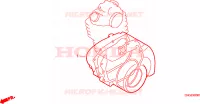 CORREDO B GUARNIZIONE per Honda TRX 300 SPORTRAX EX 1994