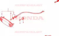 LUCE CODA per Honda TRX 300 SPORTRAX EX 1994