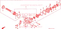 CASSA INGRANAGGIO per Honda TRX 300 FOURTRAX 4X46 1996