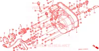 COPERTURA CASSA MANOVELLA per Honda TRX 300 FOURTRAX 4X46 1996