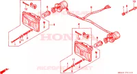 FANALE per Honda TRX 300 FOURTRAX 4X46 1996