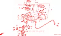INDICATORE per Honda TRX 300 FOURTRAX 4X50 1996