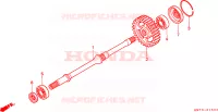 ALBERO FINALE per Honda FOURTRAX 400 FOREMAN 4X4 1996