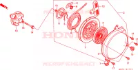 AVVIATORE RINCULO per Honda FOURTRAX 400 FOREMAN 4X4 1996