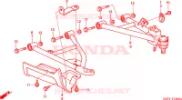 BRACCIO ANTERIORE per Honda FOURTRAX 400 FOREMAN 4X4 1996