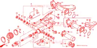 BRACCIO OSCILLANTE per Honda FOURTRAX 400 FOREMAN 4X4 1996